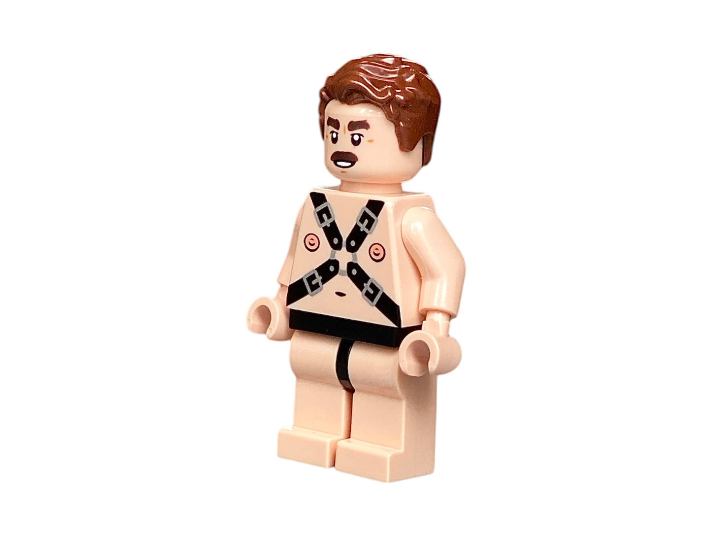 Nackte männliche Stripper Bausteinfigur