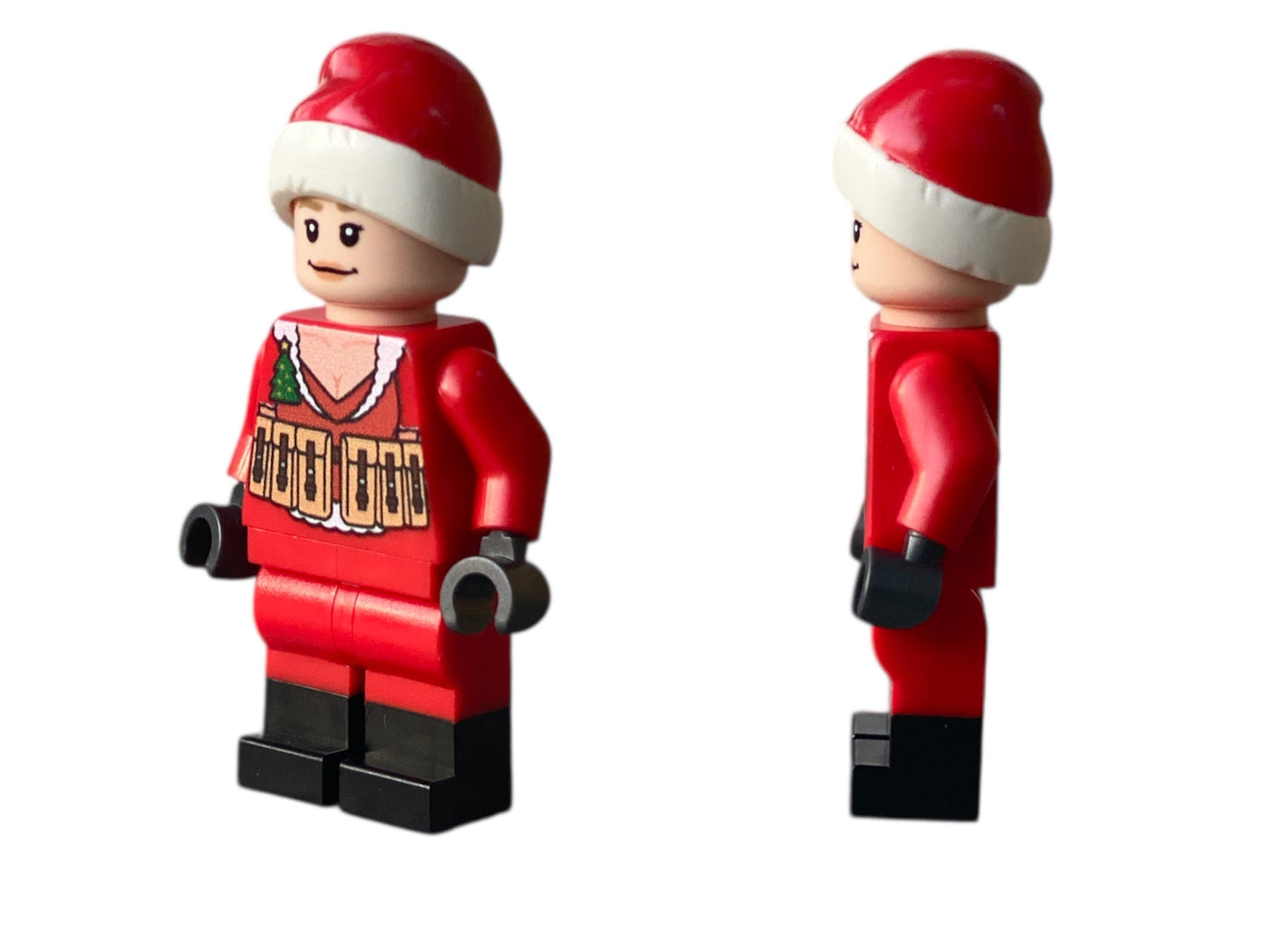 Sexy Weihnachtsfrau Bausteinfigur
