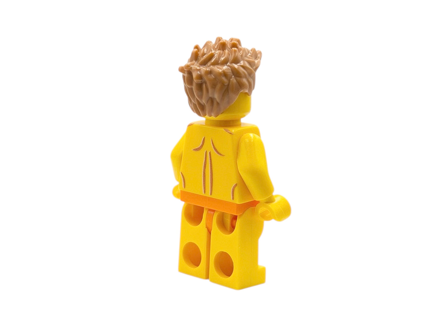Nackte männliche Bausteinfigur in Unterwäsche