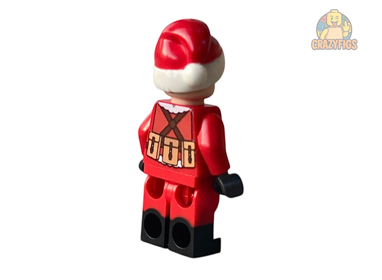 Sexy Weihnachtsfrau Bausteinfigur