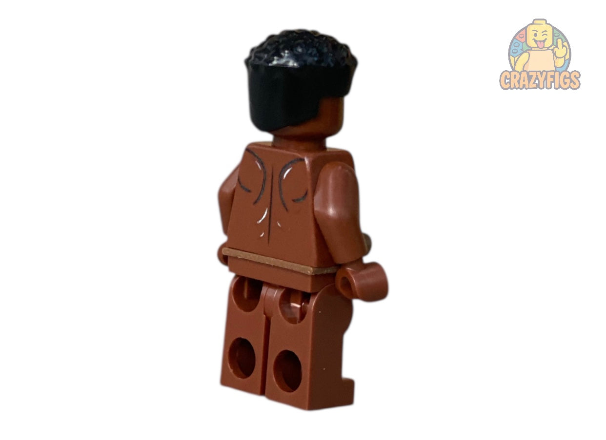Nackte männliche Bausteinfigur mit Penis