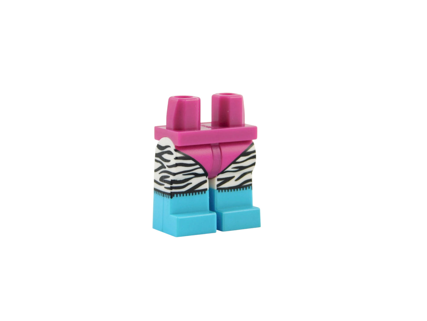 Zebra Streifen Lego Minifiguren Beine