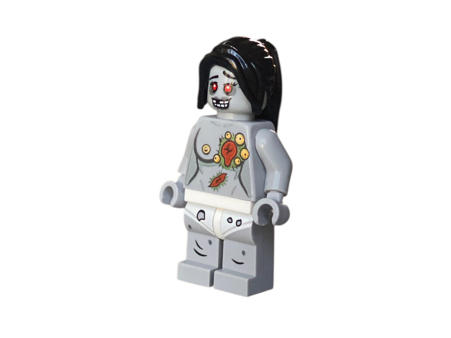Infizierte Zombie Bausteinfigur