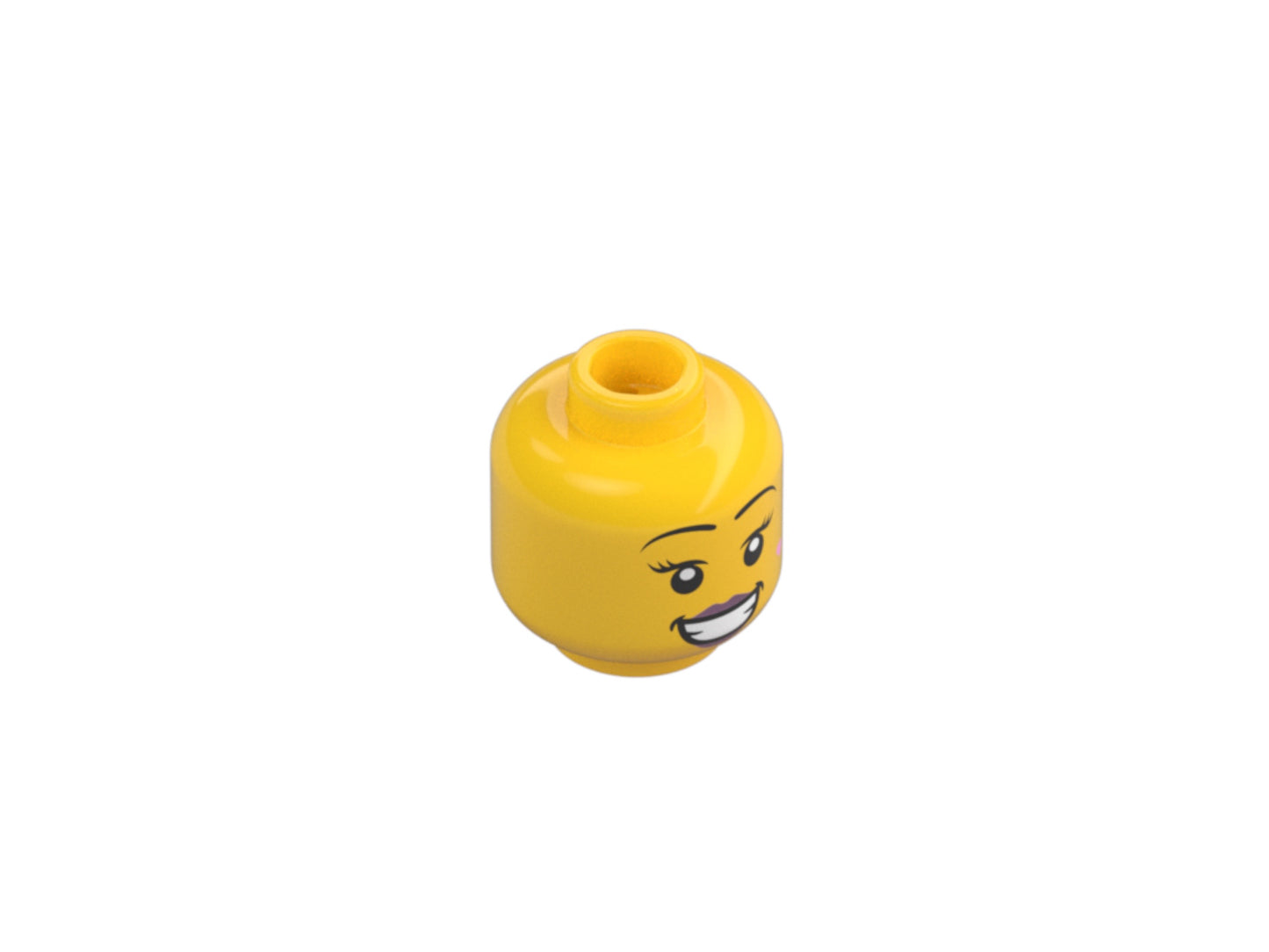 Female MINI HEAD, yellow