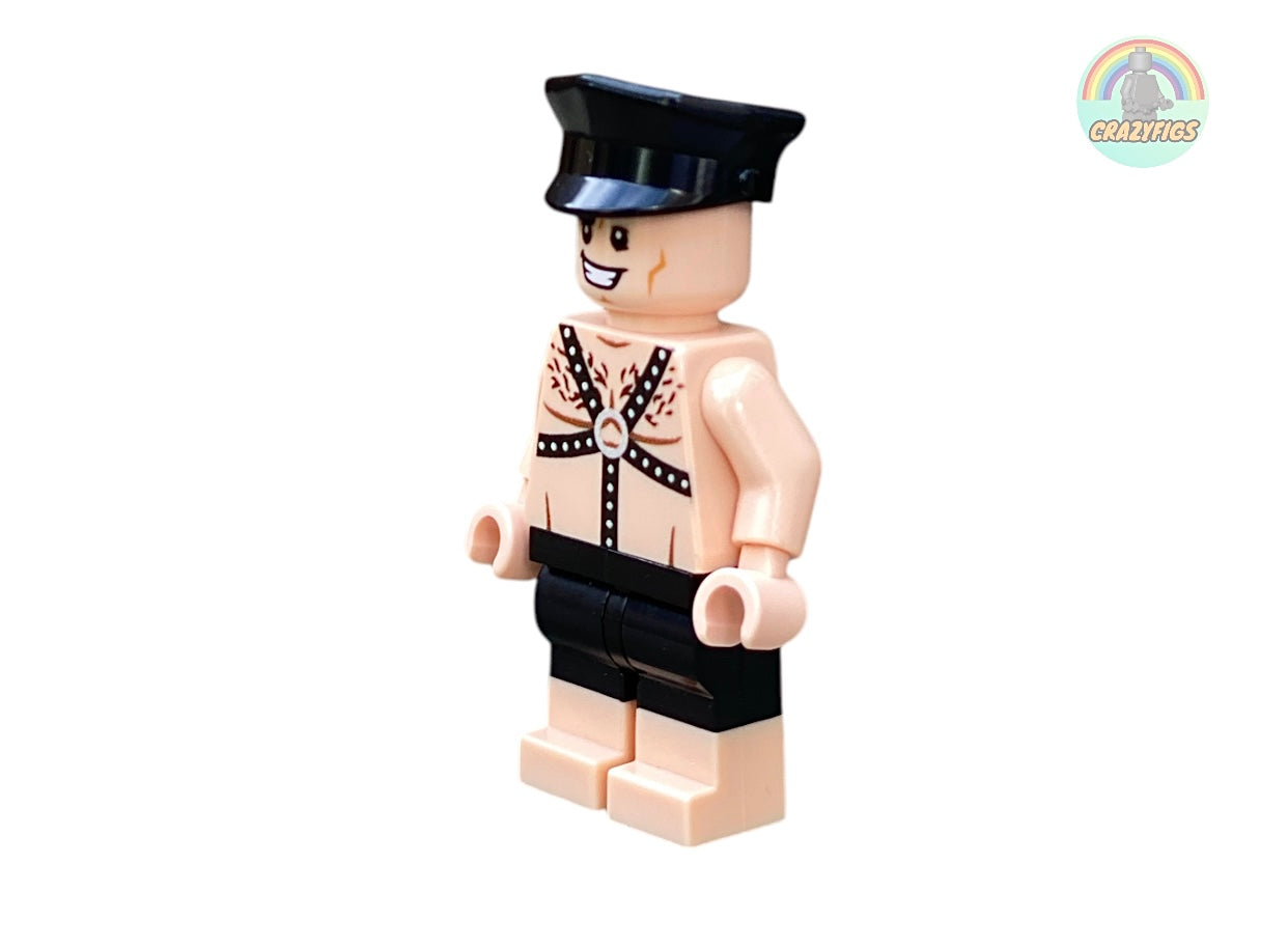 Stripper Polizist Bausteinfigur - light nougat