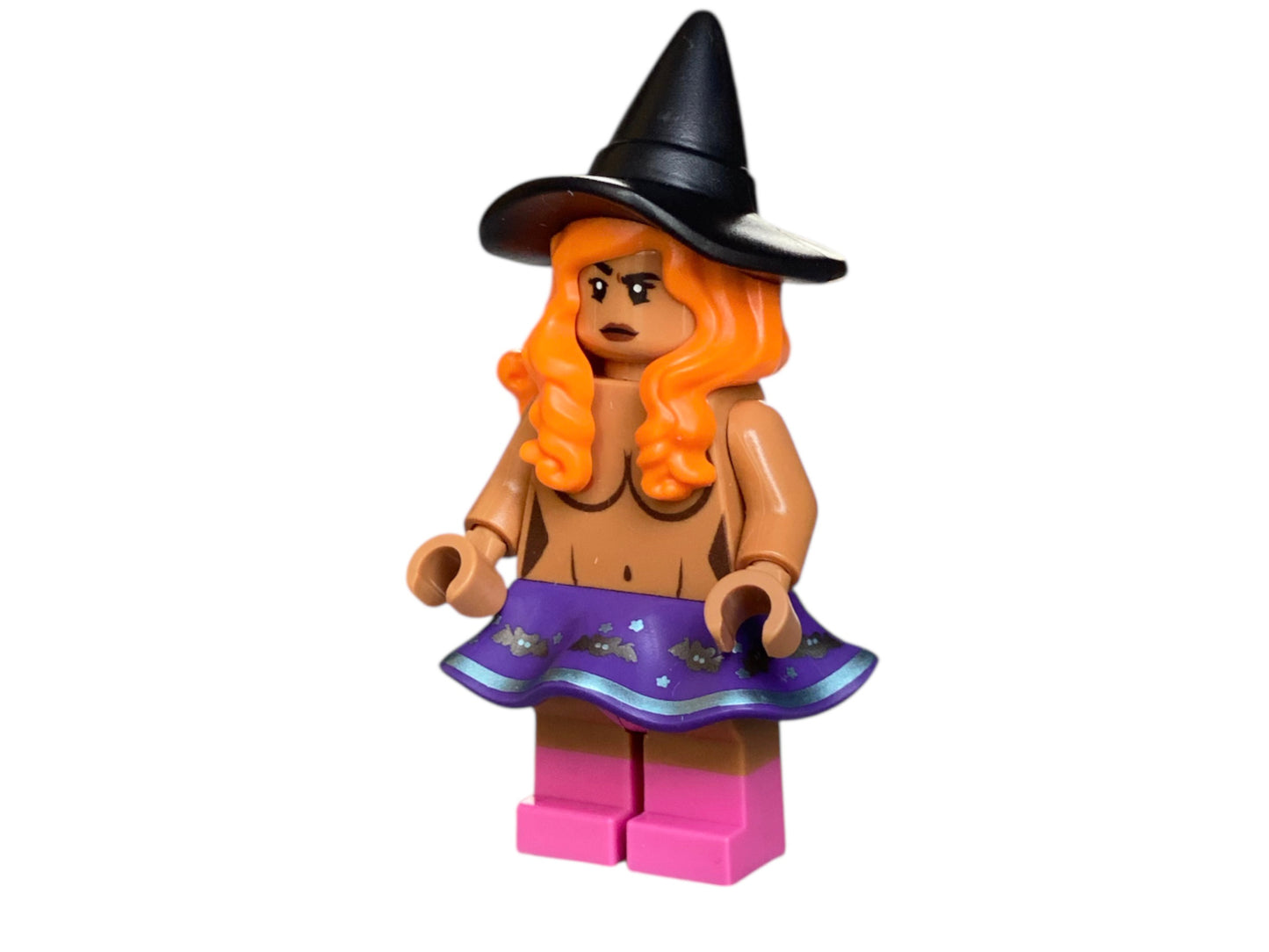 Nackte Hexe Bausteinfigur