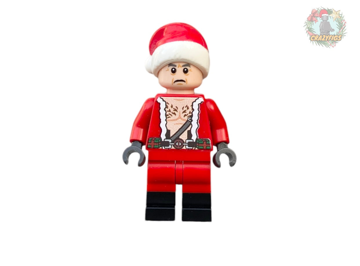 Bad Santa Bausteinfigur - Limitierte Weihnachtskollektion