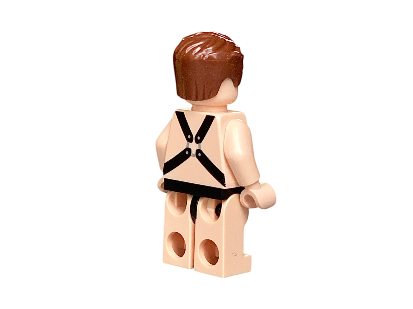 Nackte männliche Stripper Bausteinfigur