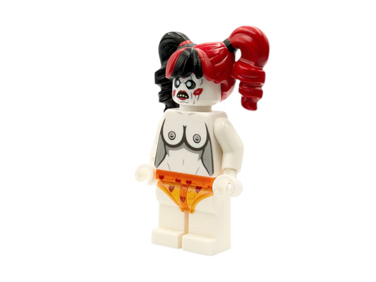 Sexy Zombie Clown Girl Bausteinfigur