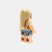 Beach Girl in Hotpens - light nougat