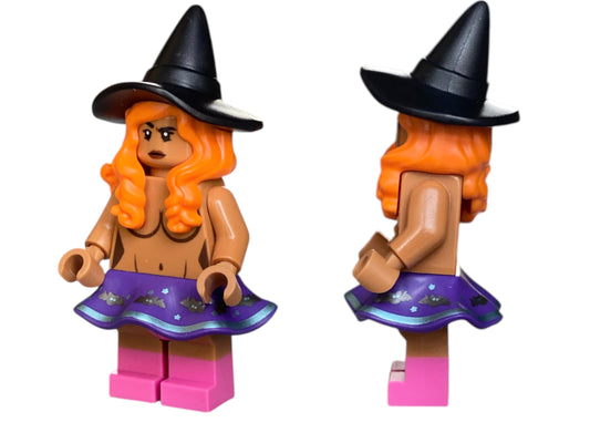 Nackte Hexe Bausteinfigur