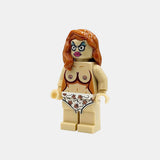 Sexy Redhead Diva Bausteinfigur