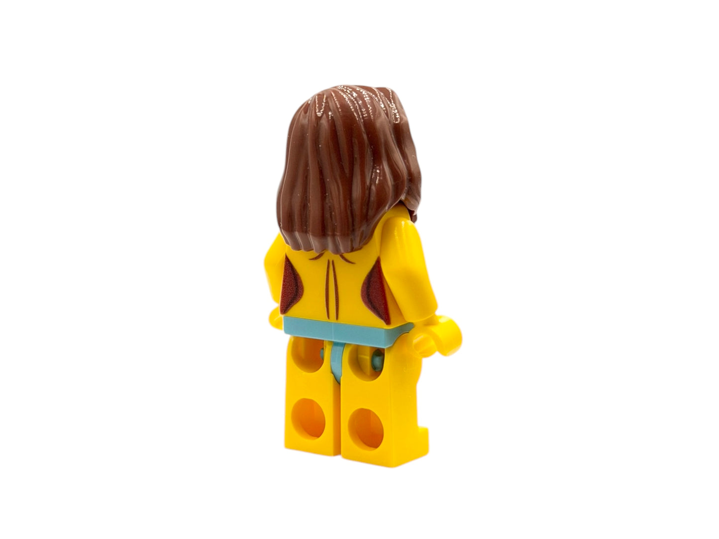Nackte Bausteinfigur mit Brüsten