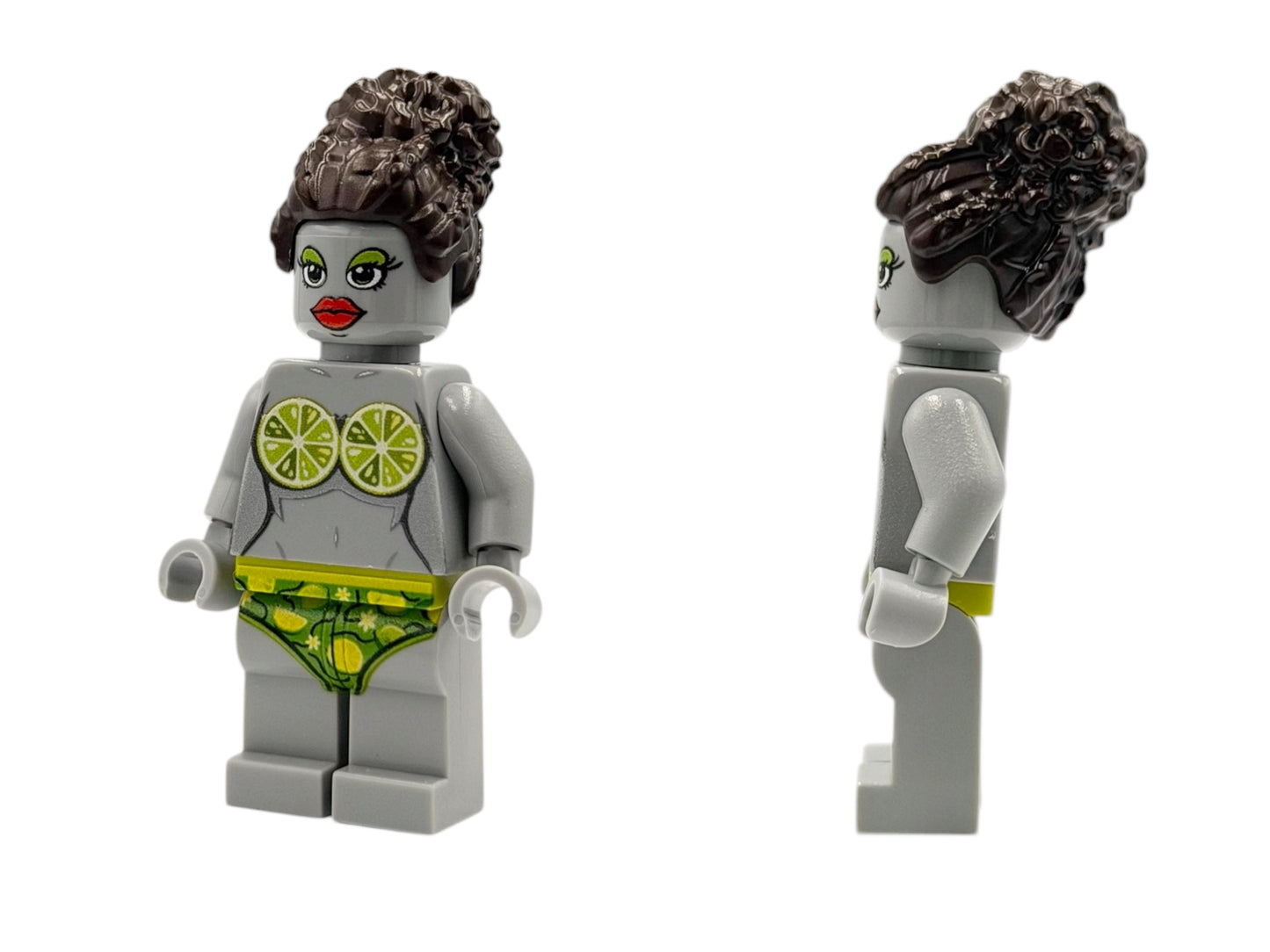 Lady Lime Bausteinfigur - Die Königin des Cocktails - grau