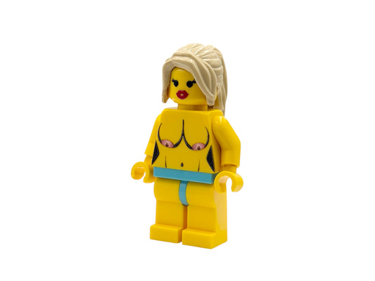 Classic Topless Babe Bausteinfigur