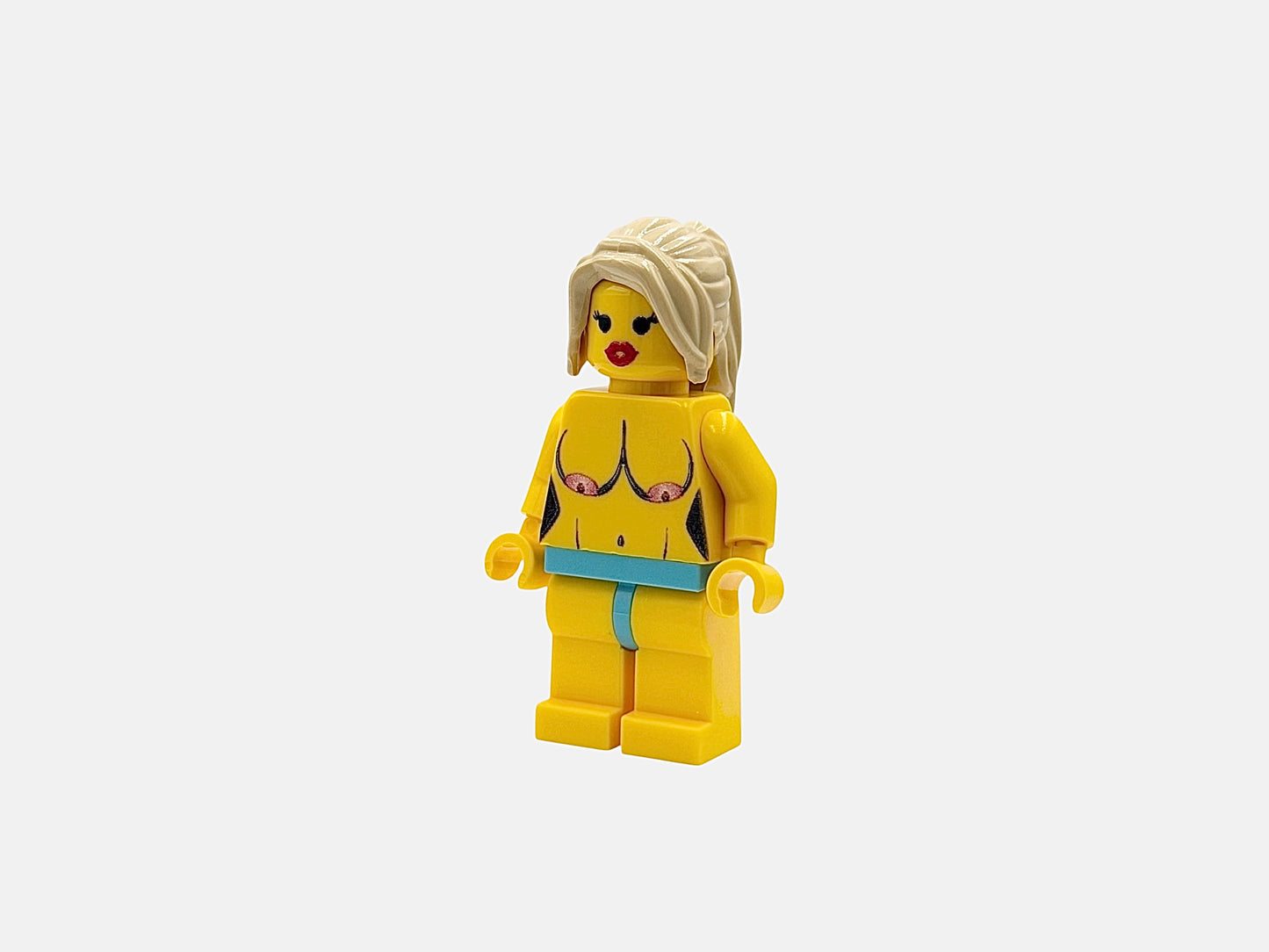 Classic Topless Babe Bausteinfigur