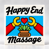 Happy End Massage - 5 x 5 Bausteinplatte