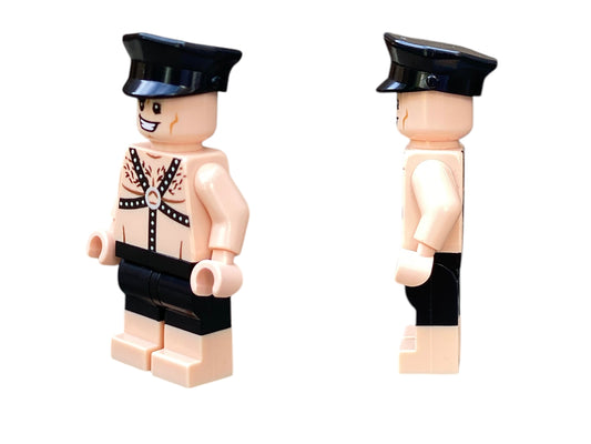 Stripper Polizist Bausteinfigur - light nougat