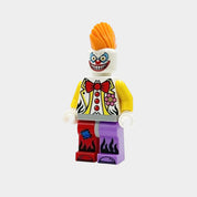 Gruseliger Clown Bausteinfigur