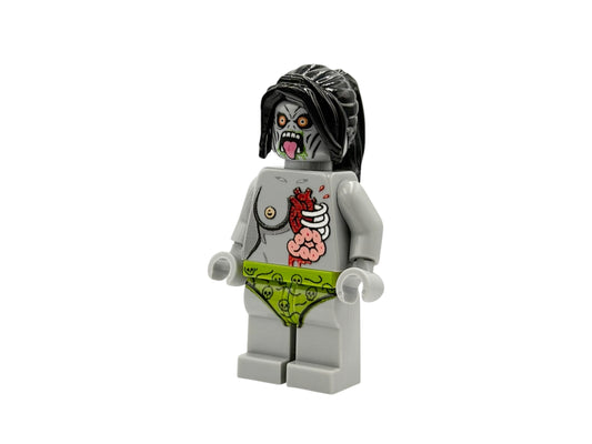 Nackte Zombie Bausteinfigur