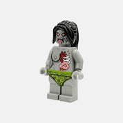Nackte Zombie Bausteinfigur