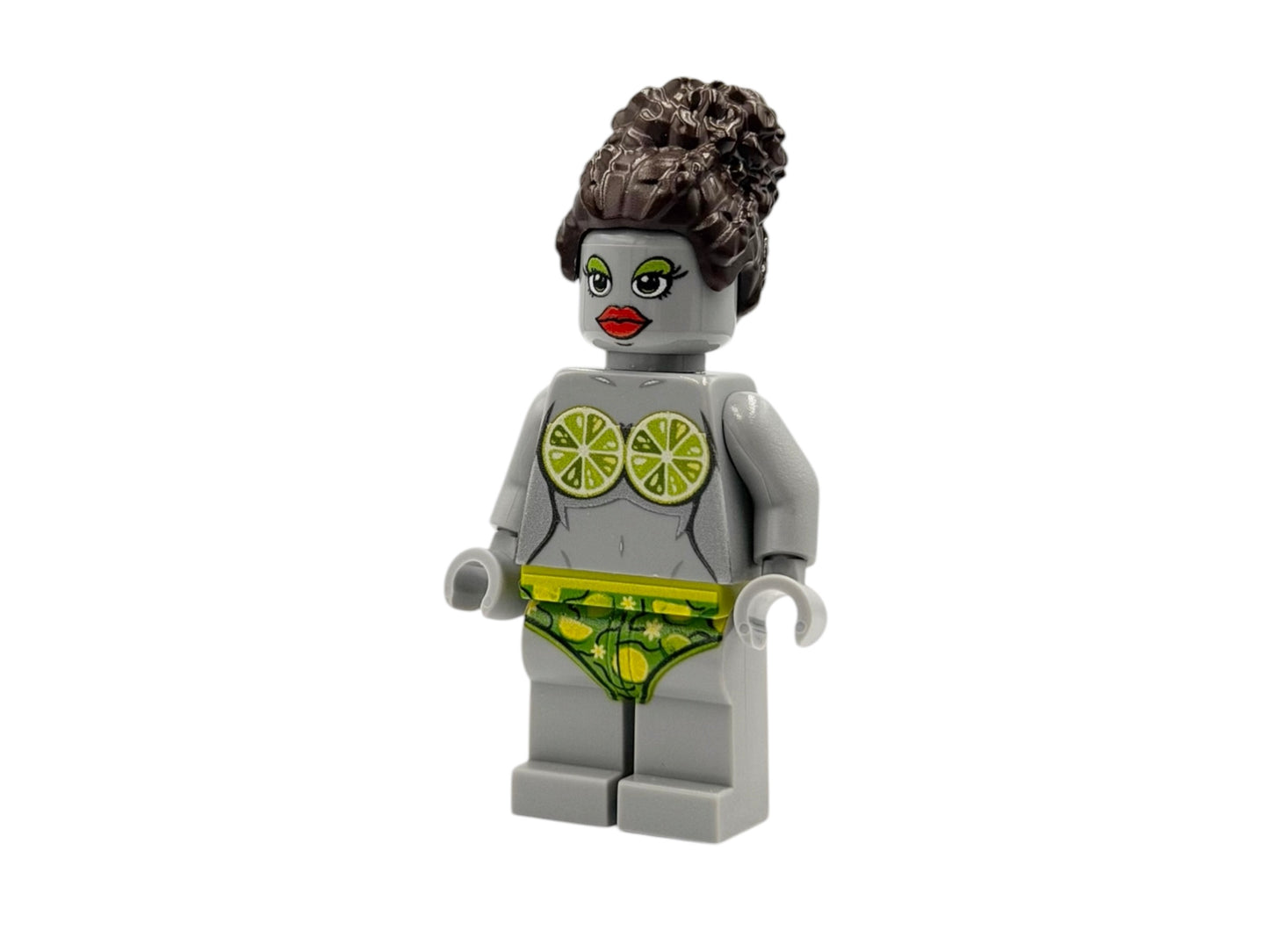 Lady Lime Bausteinfigur - Die Königin des Cocktails - grau