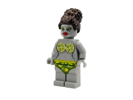 Lady Lime Bausteinfigur - Die Königin des Cocktails - grau