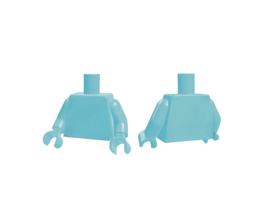 LEGO monochrom Torso medium azure