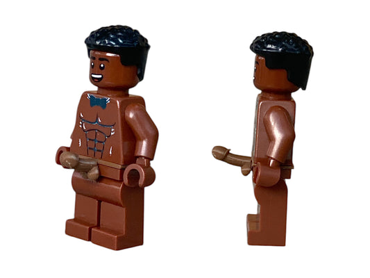 Nackte männliche Bausteinfigur mit Penis