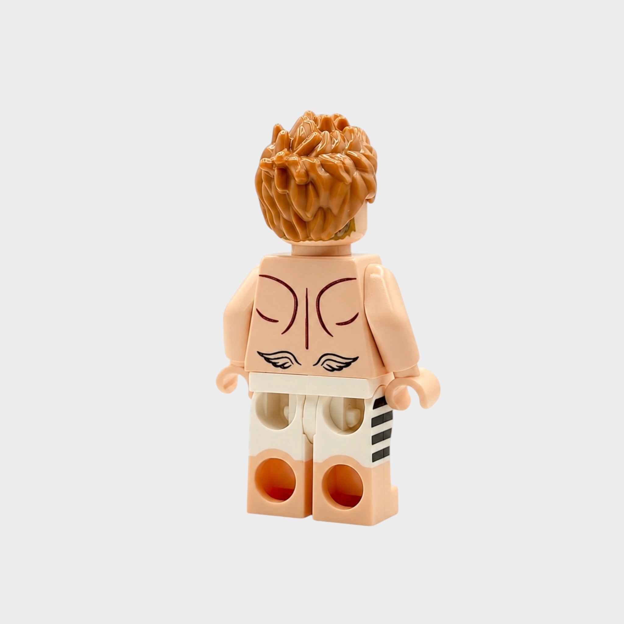 Nackte männliche Bausteinfigur
