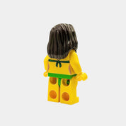 Hula Tänzerin Hawaii Stil Bausteinfigur - bright yellow
