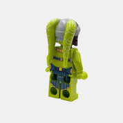 Space-Club Tänzerin Bausteinfigur - lime