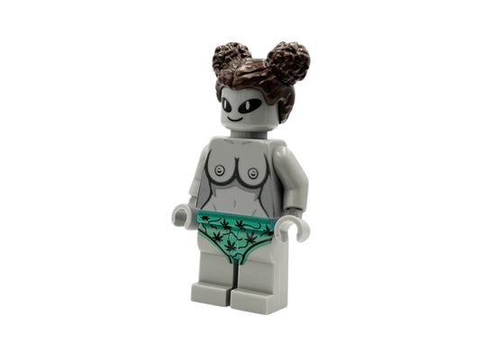 Alien Babe Bausteinfigur