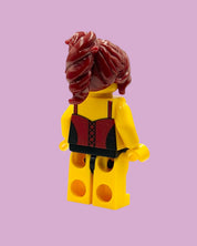 Showgirl in Korsett Bausteinfigur
