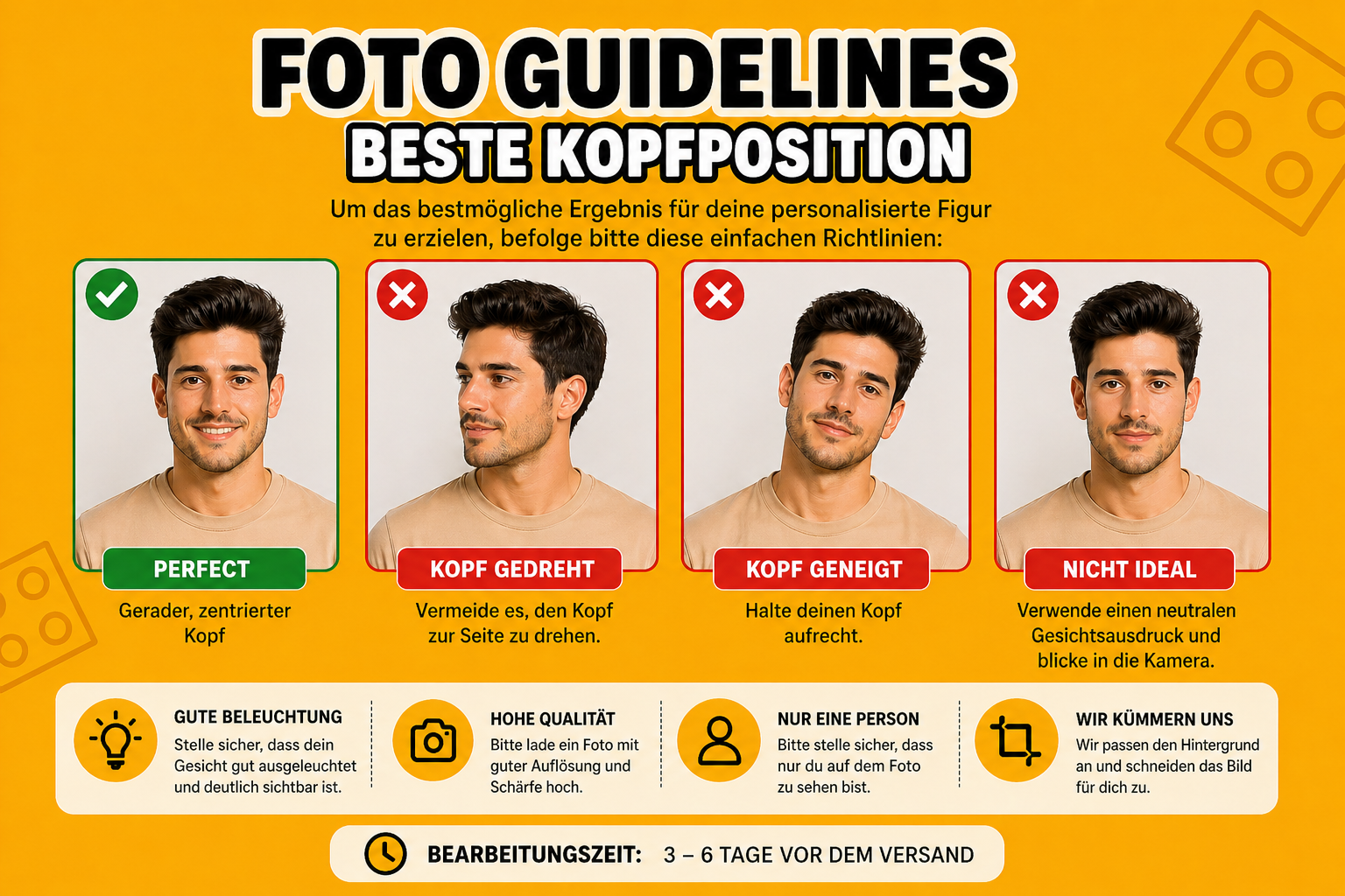 Personalisiere deinen eigenen Lego Torso
