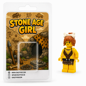 Stone Age Girl Bausteinfigur