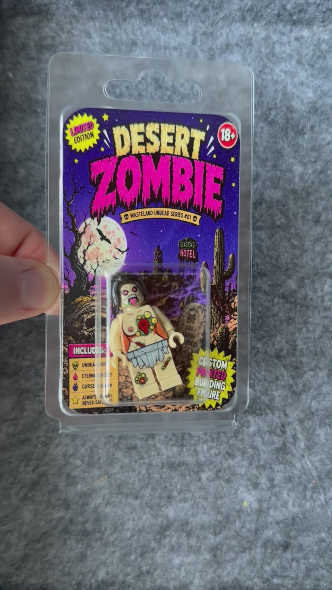 Wüsten Zombie Bausteinfigur