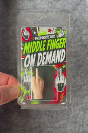 Mittelfinger Scherzartikel