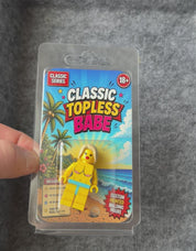 Classic Topless Babe Bausteinfigur